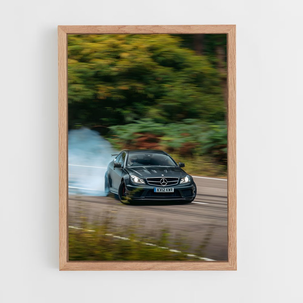 Poster SLR Black Series – affiche Mercedes (vue 4)